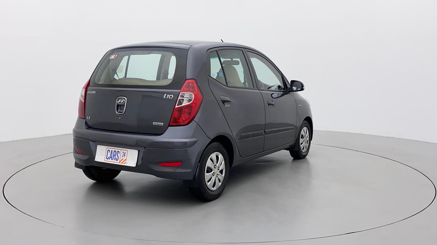 2012 Hyundai i10 MAGNA 1.2, Petrol, Manual, 56,852 km, Right Back Diagonal