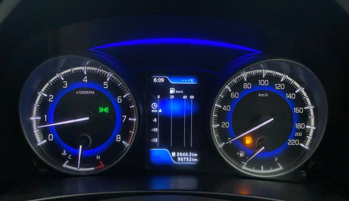 2017 Maruti Baleno ALPHA PETROL 1.2, Petrol, Manual, 90,880 km, Odometer Image