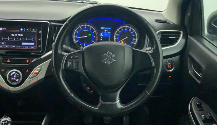 2017 Maruti Baleno ALPHA PETROL 1.2, Petrol, Manual, 90,880 km, Steering Wheel Close Up