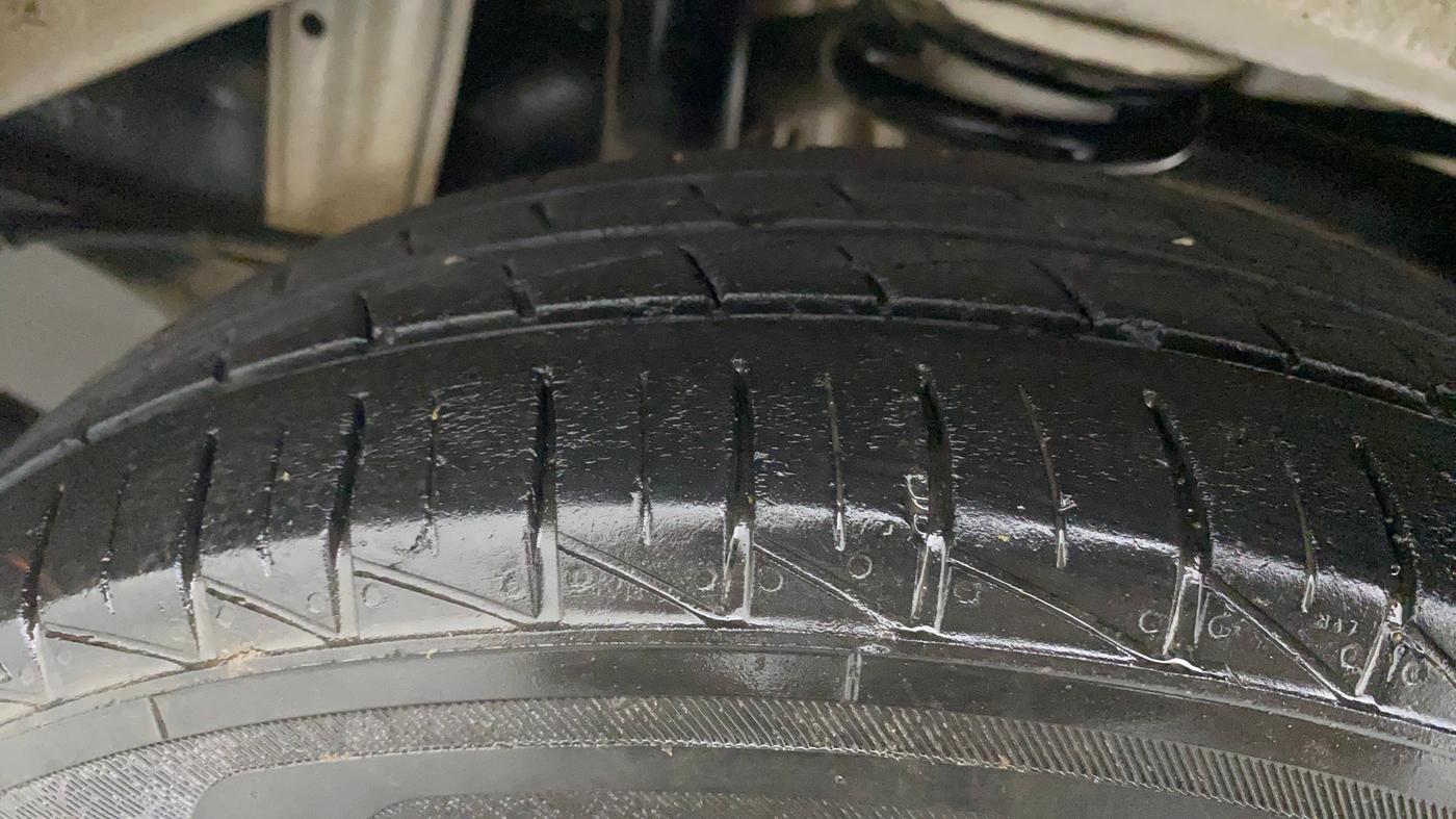 2022 Maruti Alto LXI OPT CNG, CNG, Manual, 35,503 km, Left Rear Tyre Tread