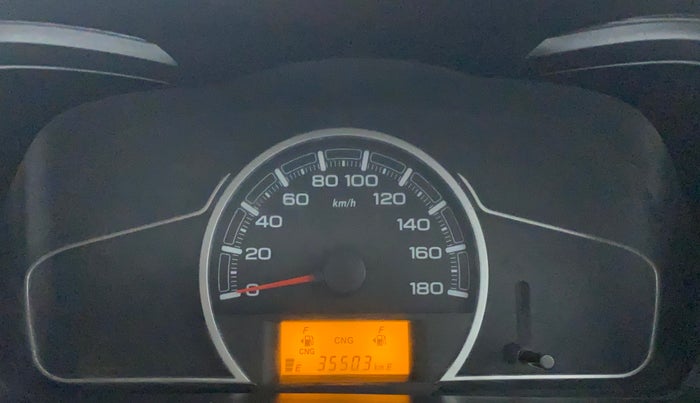 2022 Maruti Alto LXI OPT CNG, CNG, Manual, 35,503 km, Odometer Image