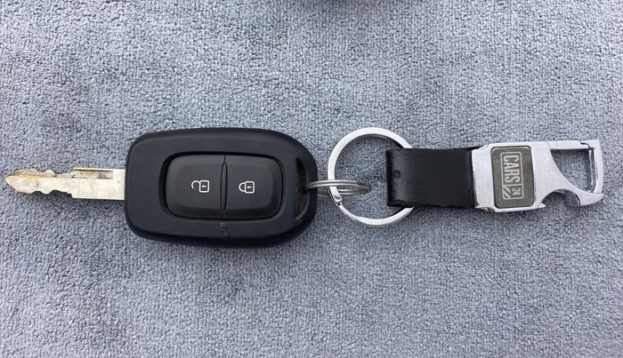2019 Renault Kwid CLIMBER 1.0, Petrol, Manual, 3,065 km, Key Close Up