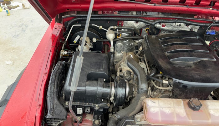 2022 Mahindra Thar LX PETROL HT 4WD AT, Petrol, Automatic, 16,507 km, Engine View - Right