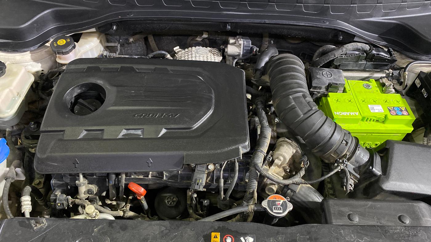 2021 KIA SONET HTK PLUS 1.5 AT, Diesel, Automatic, 1,32,553 km, Engine View