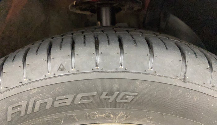 2019 Maruti Baleno ZETA PETROL 1.2, Petrol, Manual, 77,135 km, Right Front Tyre Tread