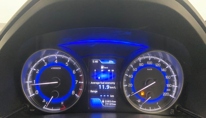 2019 Maruti Baleno ZETA PETROL 1.2, Petrol, Manual, 77,135 km, Odometer Image