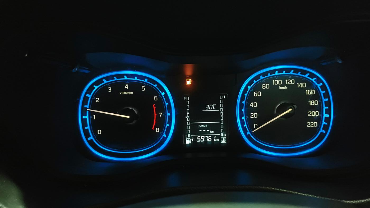 2020 Maruti Vitara Brezza ZXI PLUS DUAL TONE, Petrol, Manual, 59,753 km, Odometer Image