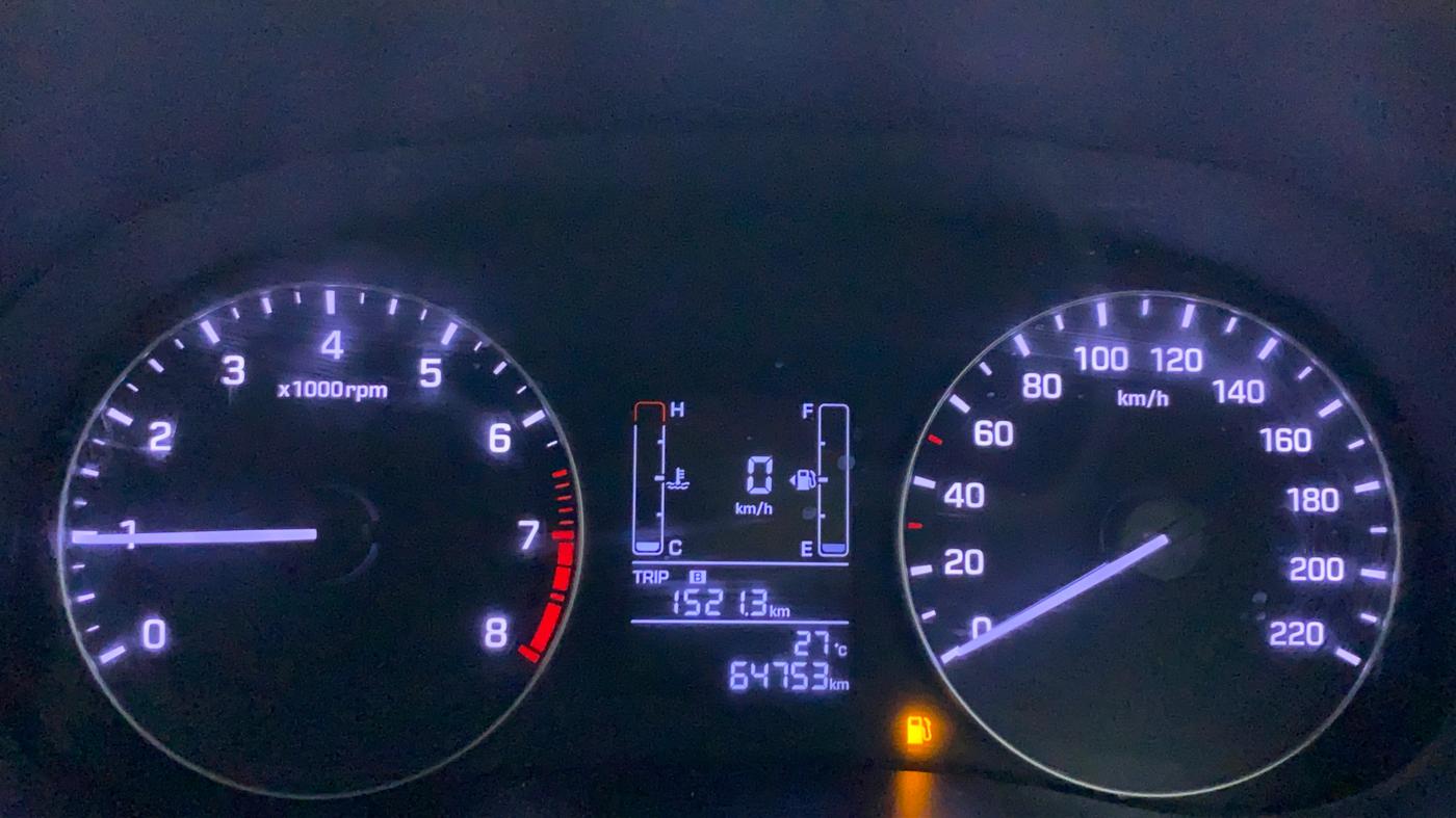 2018 Hyundai Creta 1.6 E + VTVT, Petrol, Manual, 64,849 km, Odometer Image