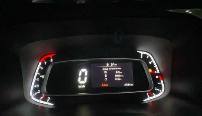 2024 KIA SONET HTK (O) 1.2 Petrol MT, Petrol, Manual, 11,521 km, Odometer Image