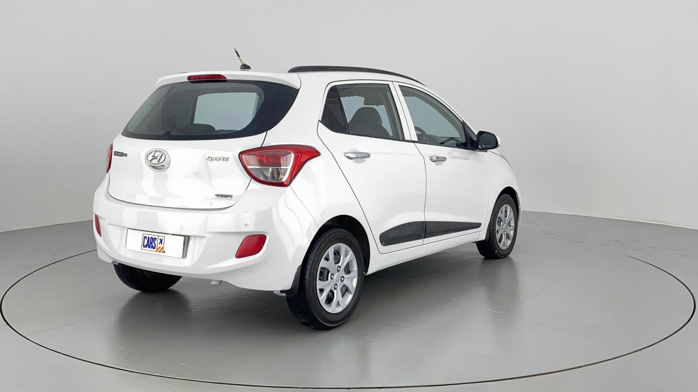 2013 Hyundai Grand i10 SPORTZ 1.1 CRDI, Diesel, Manual, 53,041 km, Right Back Diagonal
