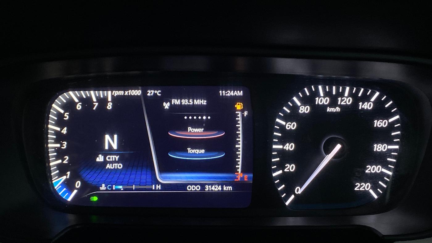 2021 Tata PUNCH CREATIVE AMT 1.2 RTN DUAL TONE, Petrol, Automatic, 31,423 km, Odometer Image