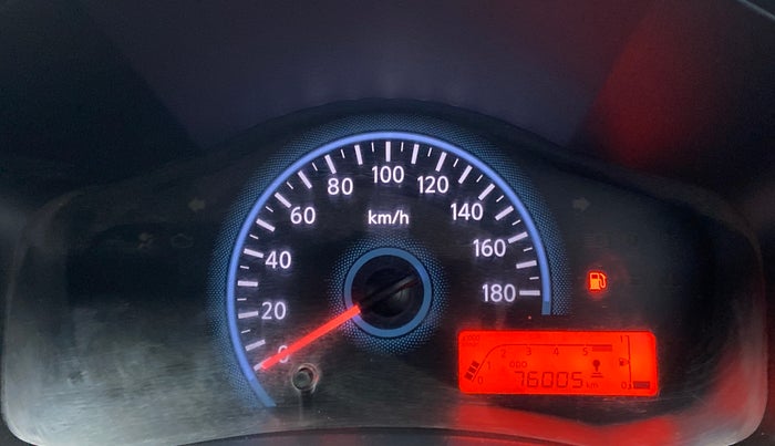 2018 Datsun Redi Go T(O) 1.0L LIMITED EDITION, Petrol, Manual, 76,222 km, Odometer Image