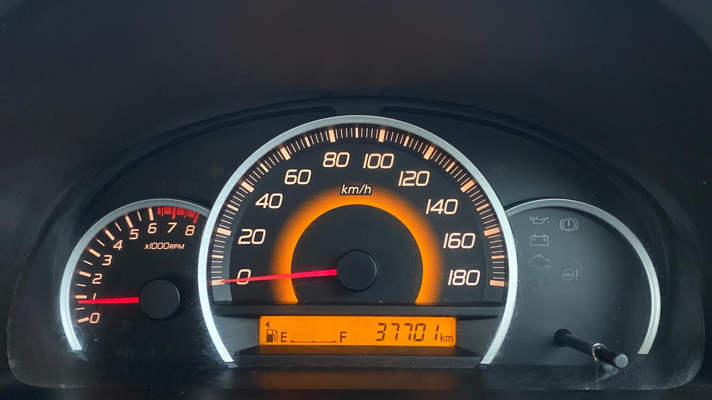 2014 Maruti Wagon R 1.0 VXI, Petrol, Manual, 37,816 km, Odometer Image
