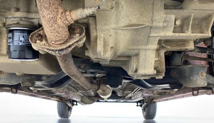 2014 Maruti Wagon R 1.0 VXI, Petrol, Manual, 37,816 km, Front Underbody