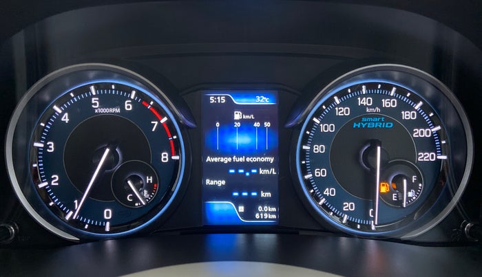 2021 Maruti Ertiga ZXI Plus SHVS, Petrol, Manual, 659 km, Odometer Image