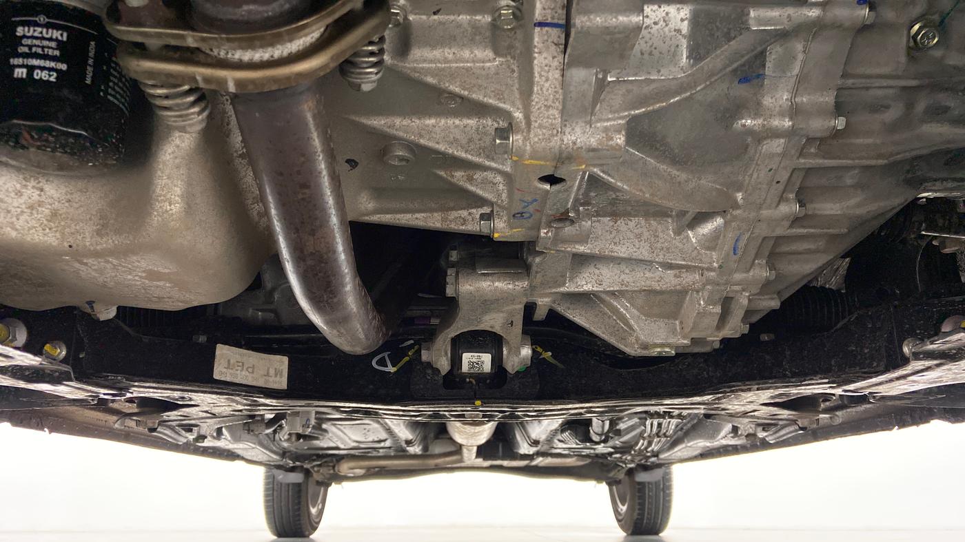 2021 Maruti Ertiga ZXI Plus SHVS, Petrol, Manual, 659 km, Front Underbody
