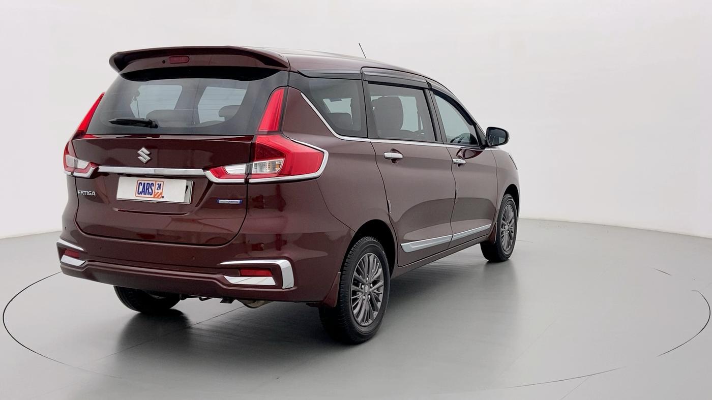 2021 Maruti Ertiga ZXI Plus SHVS, Petrol, Manual, 659 km, Right Back Diagonal