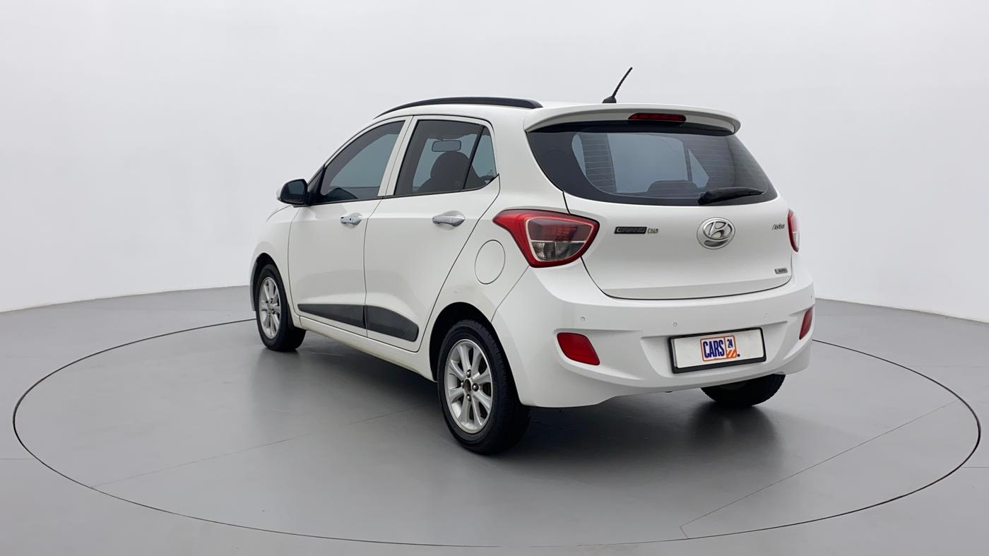 2014 Hyundai Grand i10 ASTA AT 1.2 KAPPA VTVT, Petrol, Automatic, 91,729 km, Left Back Diagonal