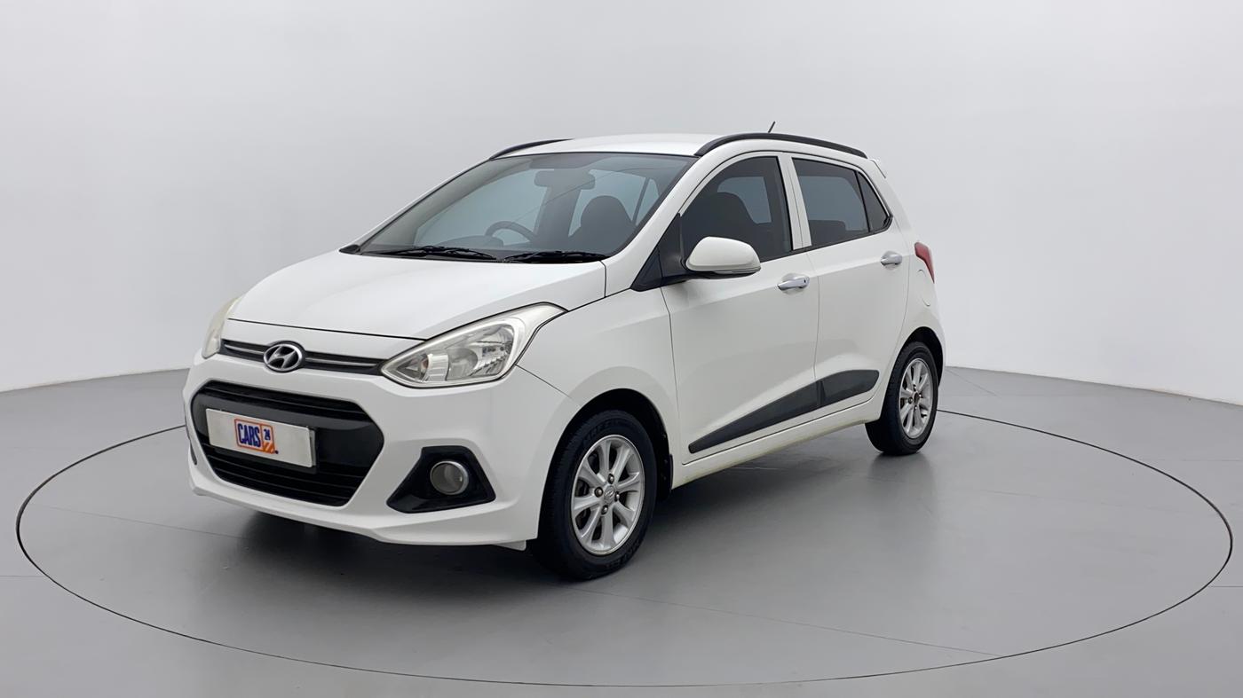 2014 Hyundai Grand i10 ASTA AT 1.2 KAPPA VTVT, Petrol, Automatic, 91,729 km, Left Front Diagonal
