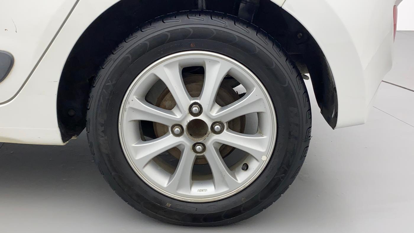2014 Hyundai Grand i10 ASTA AT 1.2 KAPPA VTVT, Petrol, Automatic, 91,729 km, Left Rear Wheel