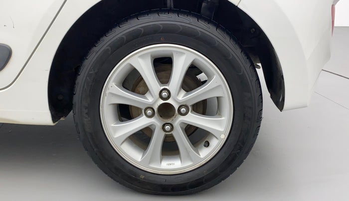 2014 Hyundai Grand i10 ASTA AT 1.2 KAPPA VTVT, Petrol, Automatic, 91,729 km, Left Rear Wheel