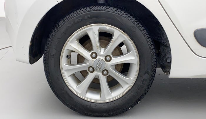 2014 Hyundai Grand i10 ASTA AT 1.2 KAPPA VTVT, Petrol, Automatic, 91,729 km, Right Rear Wheel
