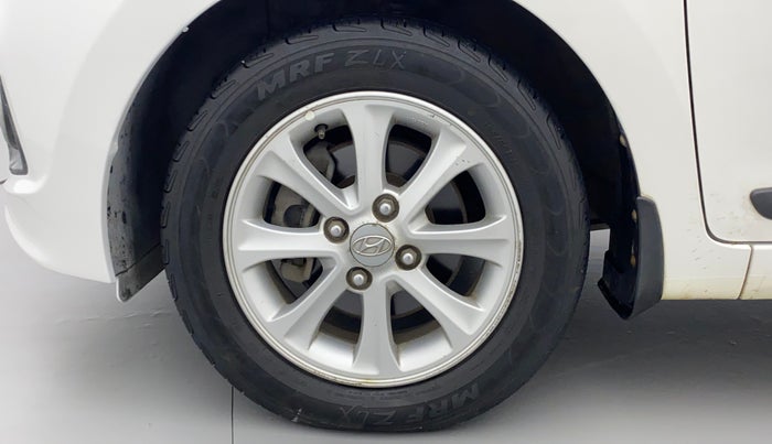 2014 Hyundai Grand i10 ASTA AT 1.2 KAPPA VTVT, Petrol, Automatic, 91,729 km, Left Front Wheel