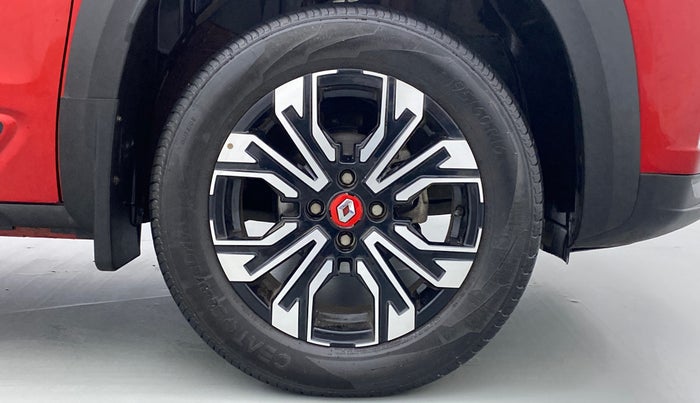 2022 Renault Kiger RXZ CVT 1.0 TURBO DUAL TONE, Petrol, Automatic, 4,371 km, Right Front Wheel