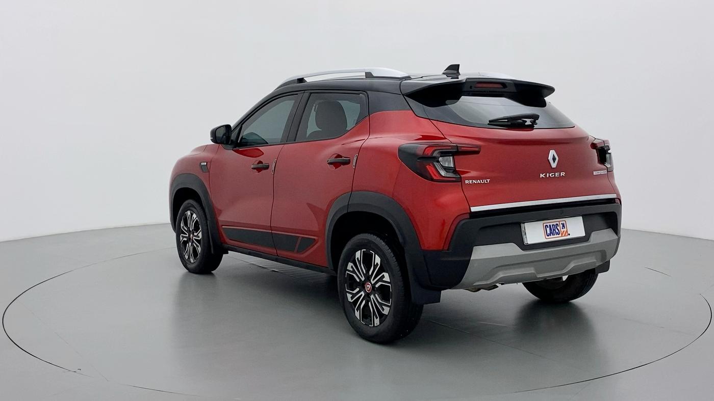 2022 Renault Kiger RXZ CVT 1.0 TURBO DUAL TONE, Petrol, Automatic, 4,371 km, Left Back Diagonal