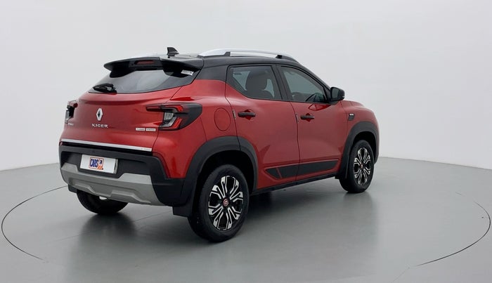 2022 Renault Kiger RXZ CVT 1.0 TURBO DUAL TONE, Petrol, Automatic, 4,371 km, Right Back Diagonal