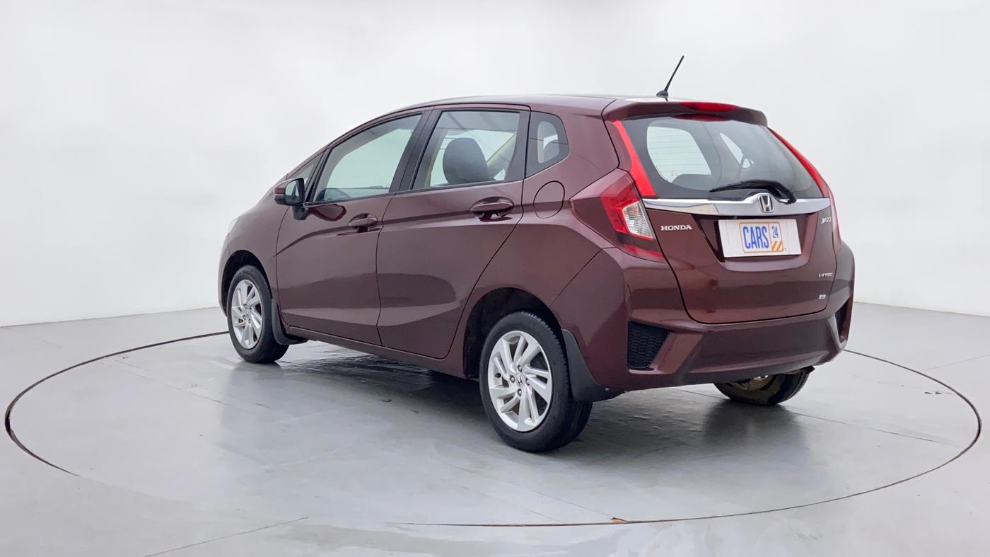 2015 Honda Jazz 1.2 V MT, Petrol, Manual, 30,363 km, Left Back Diagonal (45- Degree) View