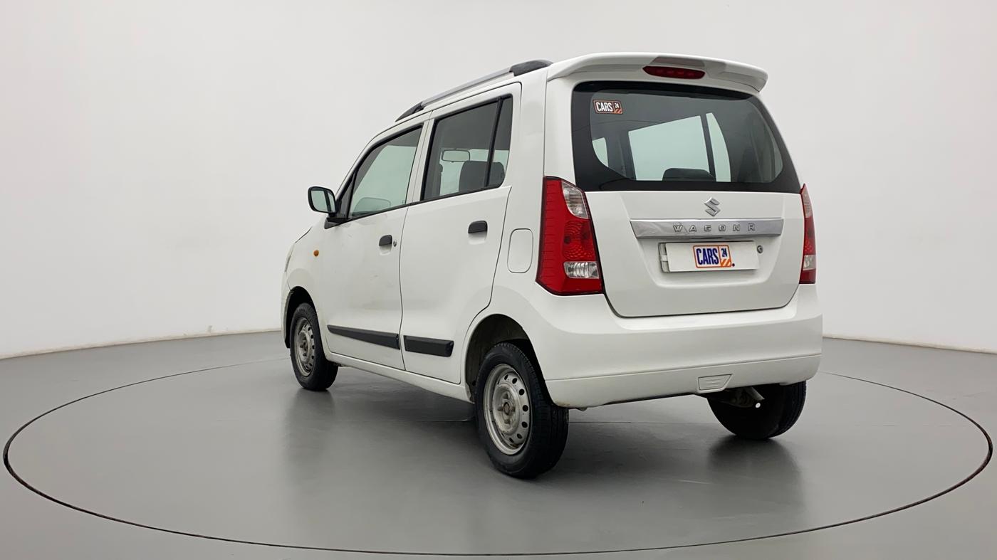 2013 Maruti Wagon R 1.0 LXI, Petrol, Manual, 98,385 km, Left Back Diagonal