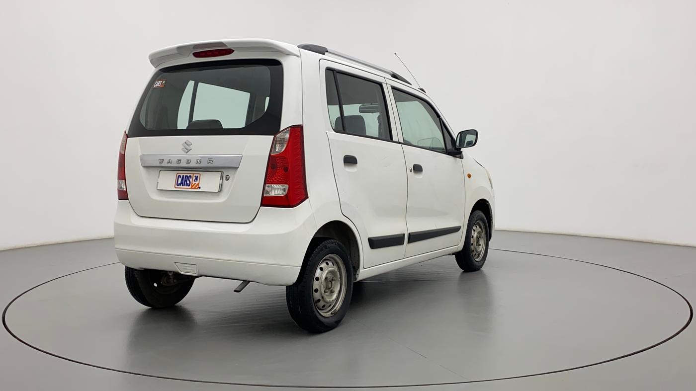 2013 Maruti Wagon R 1.0 LXI, Petrol, Manual, 98,385 km, Right Back Diagonal