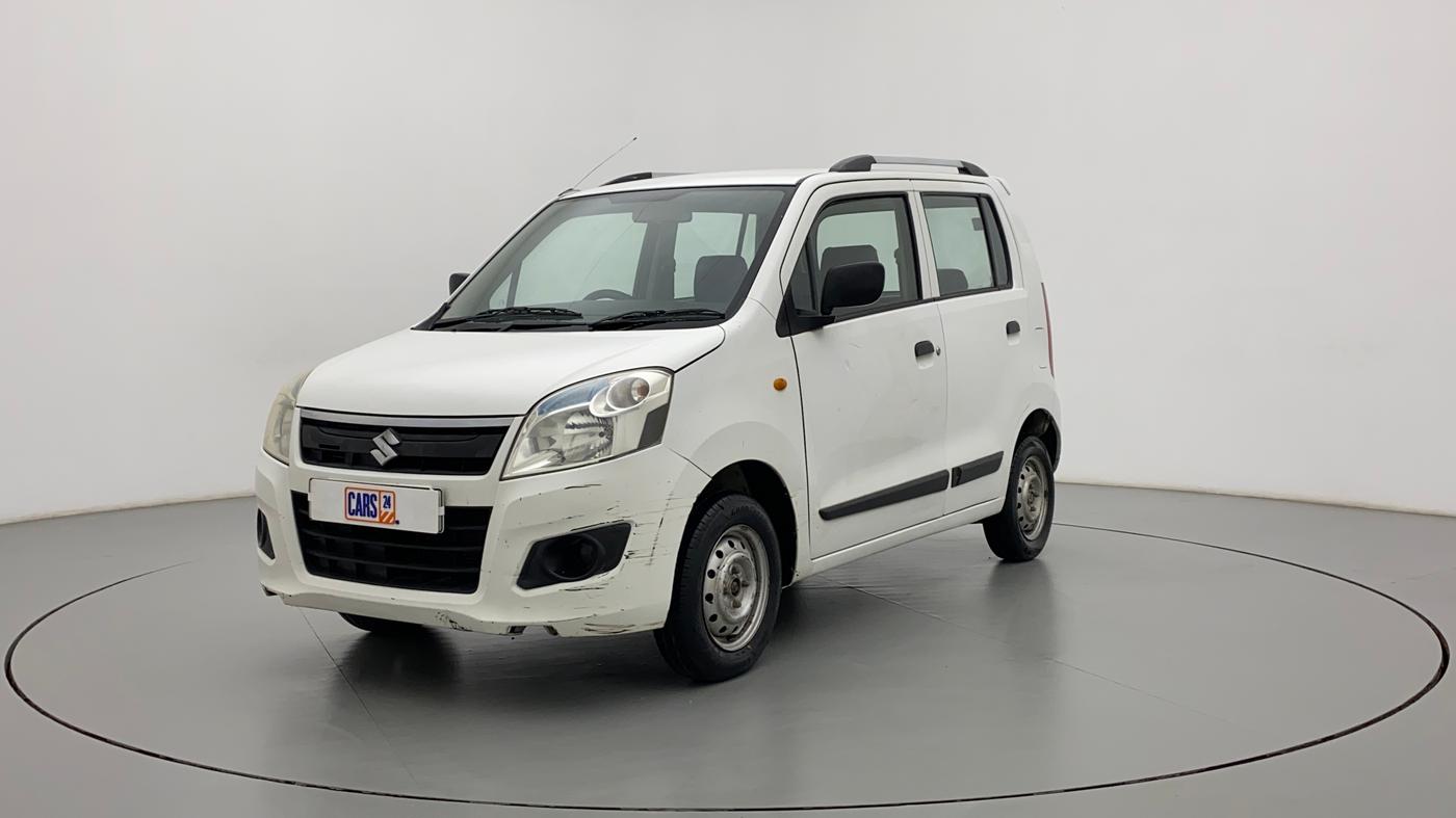 2013 Maruti Wagon R 1.0 LXI, Petrol, Manual, 98,385 km, Left Front Diagonal