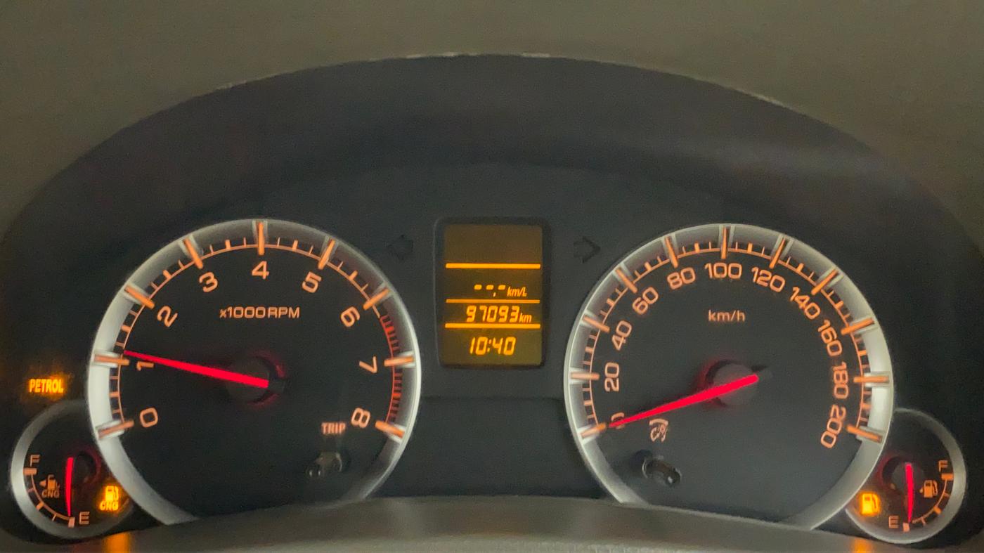2013 Maruti Ertiga VXI CNG, CNG, Manual, 97,093 km, Odometer Image