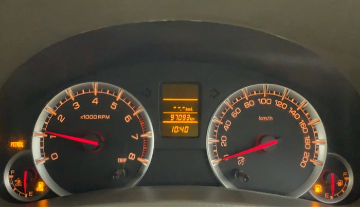 2013 Maruti Ertiga VXI CNG, CNG, Manual, 97,093 km, Odometer Image