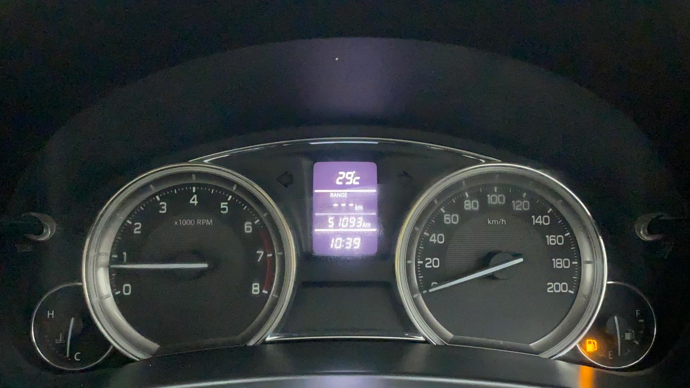 2015 Maruti Ciaz ZXI, Petrol, Manual, 51,093 km, Odometer Image