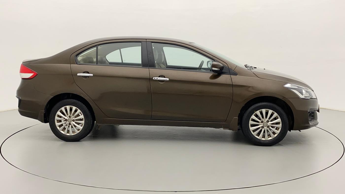 2015 Maruti Ciaz ZXI, Petrol, Manual, 51,093 km, Right Side View