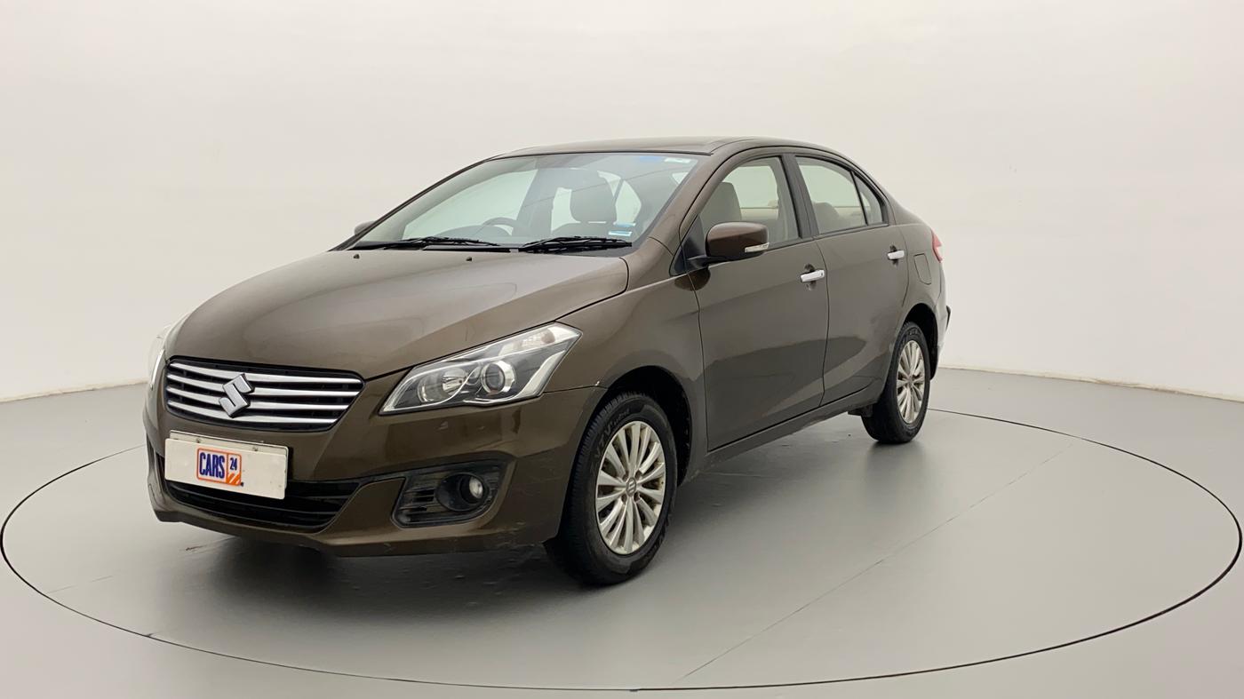 2015 Maruti Ciaz ZXI, Petrol, Manual, 51,093 km, Left Front Diagonal