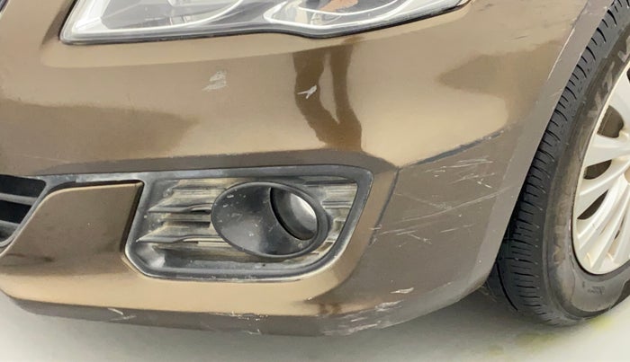 2015 Maruti Ciaz ZXI, Petrol, Manual, 51,093 km, Front bumper - Minor scratches