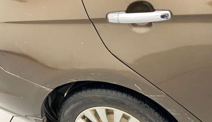2015 Maruti Ciaz ZXI, Petrol, Manual, 51,093 km, Right quarter panel - Minor scratches