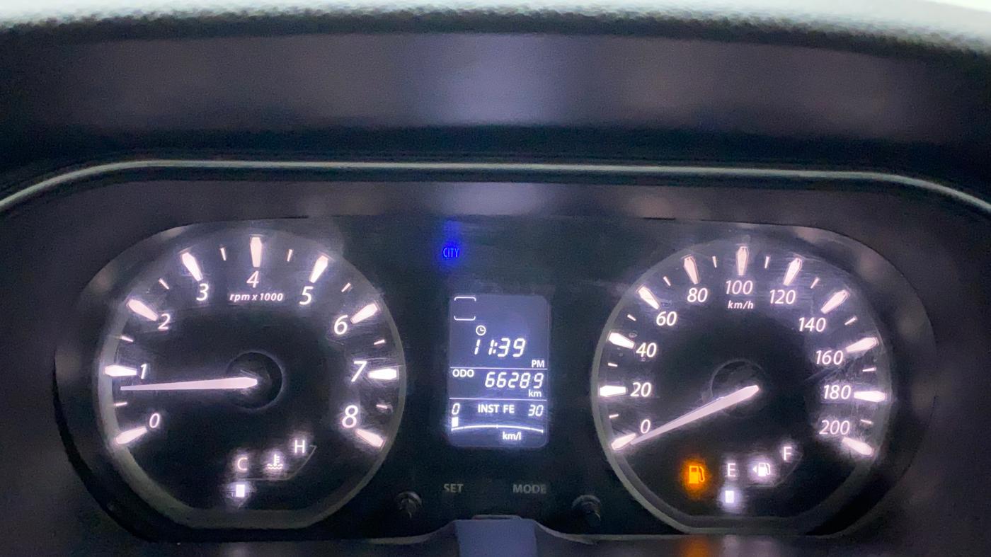 2015 Tata Zest XT PETROL, Petrol, Manual, 65,960 km, Odometer Image