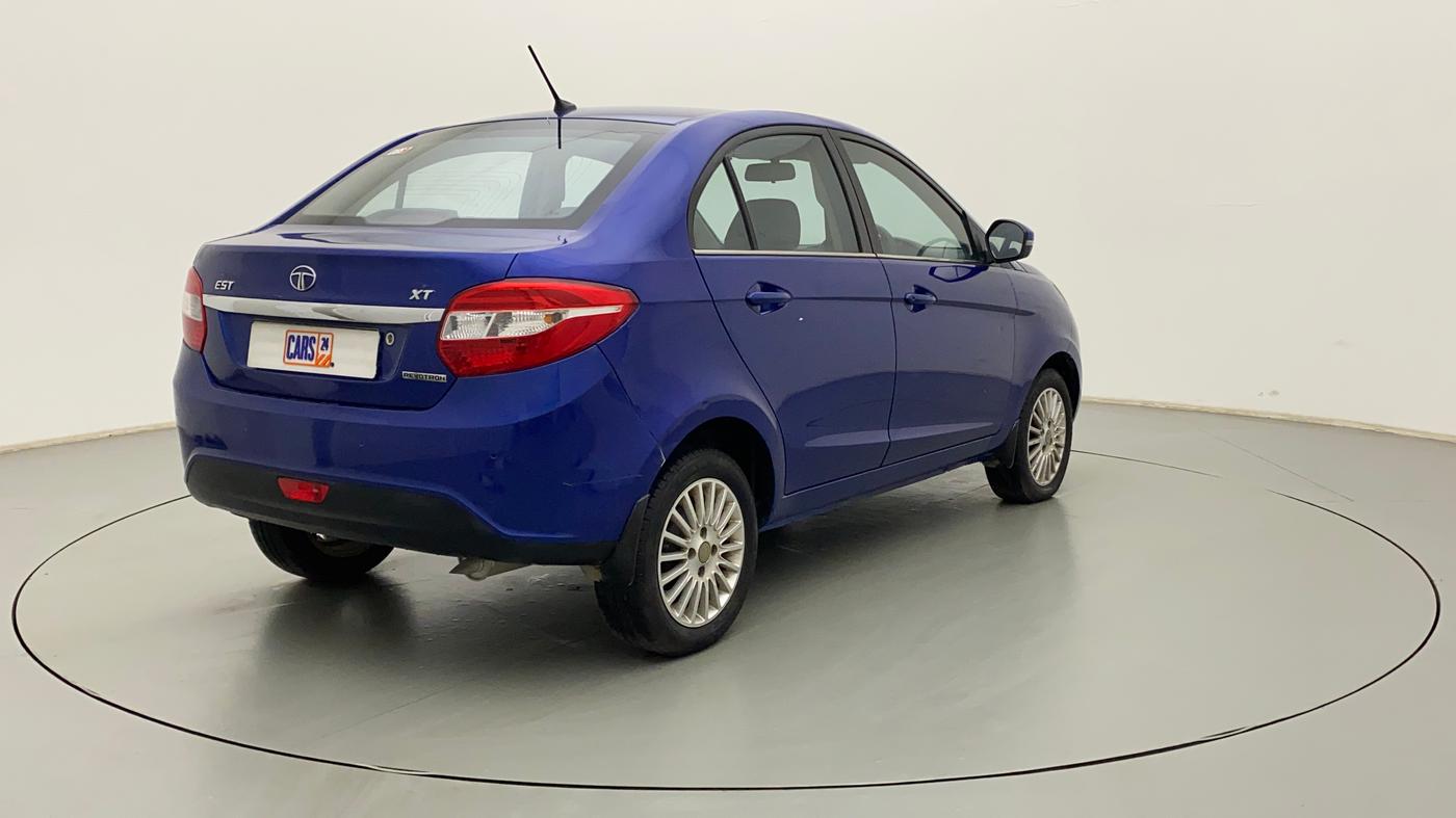 2015 Tata Zest XT PETROL, Petrol, Manual, 65,960 km, Right Back Diagonal
