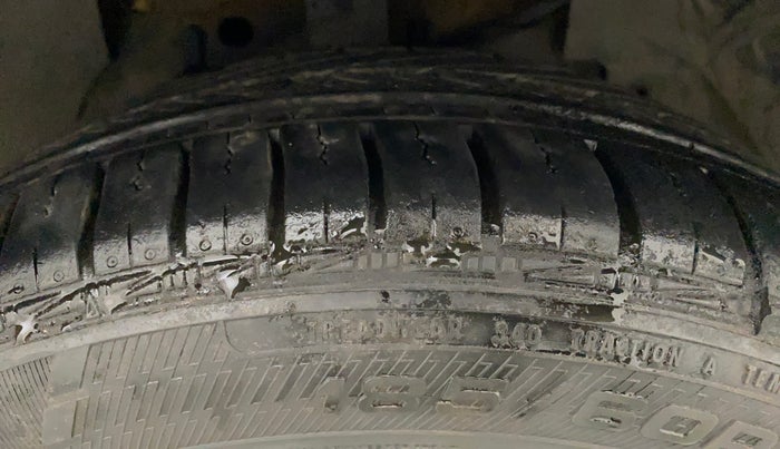 2015 Tata Zest XT PETROL, Petrol, Manual, 65,960 km, Right Front Tyre Tread