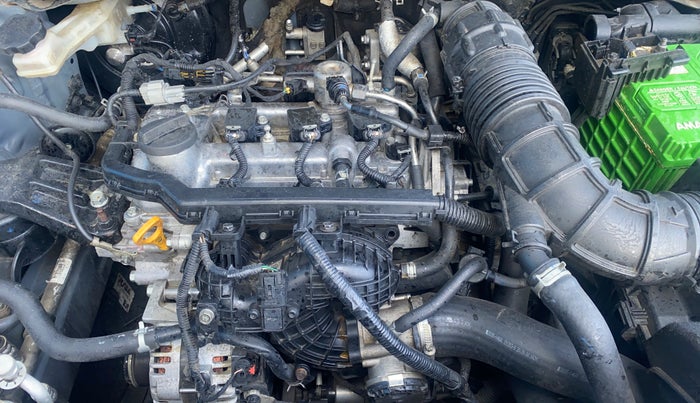 2020 Hyundai VENUE SX PLUS 1.0 TURBO DCT, Petrol, Automatic, 1,07,678 km, Engine View