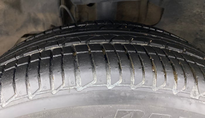 2019 Tata Tiago XZ PLUS DUAL TONE PETROL, Petrol, Manual, 55,220 km, Left Front Tyre Tread