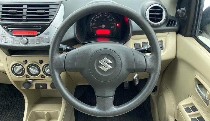 2013 Maruti A Star VXI, Petrol, Manual, 22,338 km, Steering Wheel Close Up