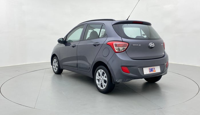 2016 Hyundai Grand i10 SPORTZ 1.2 KAPPA VTVT, Petrol, Manual, 46,697 km, Left Back Diagonal