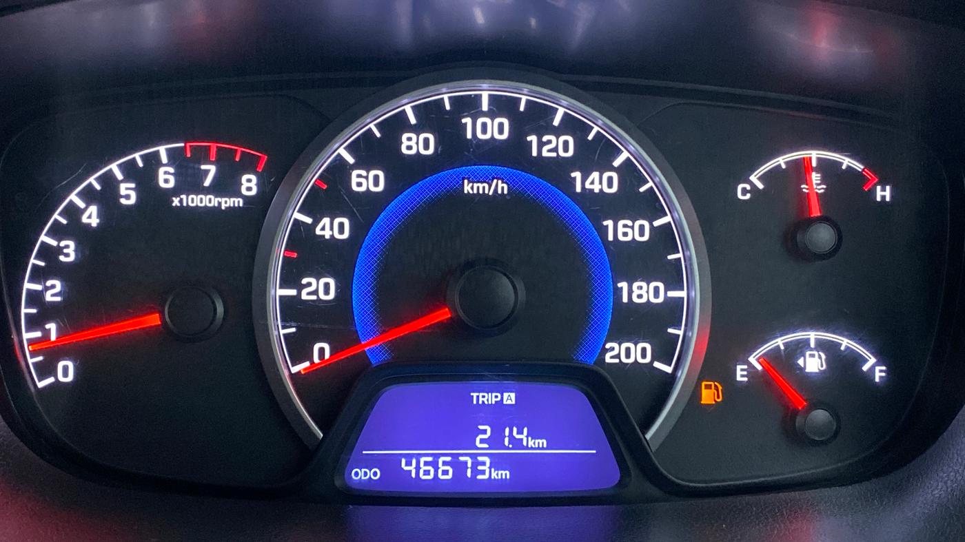 2016 Hyundai Grand i10 SPORTZ 1.2 KAPPA VTVT, Petrol, Manual, 46,697 km, Odometer Image