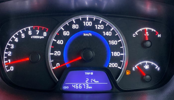 2016 Hyundai Grand i10 SPORTZ 1.2 KAPPA VTVT, Petrol, Manual, 46,697 km, Odometer Image